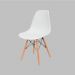 Cadeira Charles Eames Eiffel - Branco