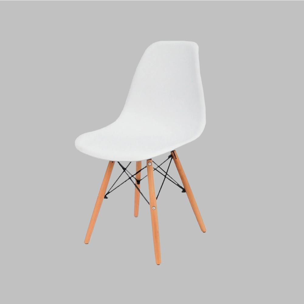 Cadeira Charles Eames Eiffel - Branco
