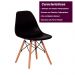 Cadeira Charles Eames Eiffel - Preto