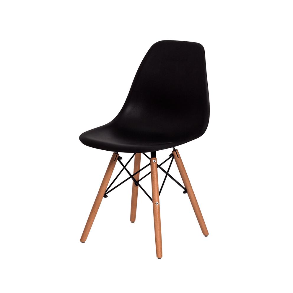 Cadeira Charles Eames Eiffel - Preto