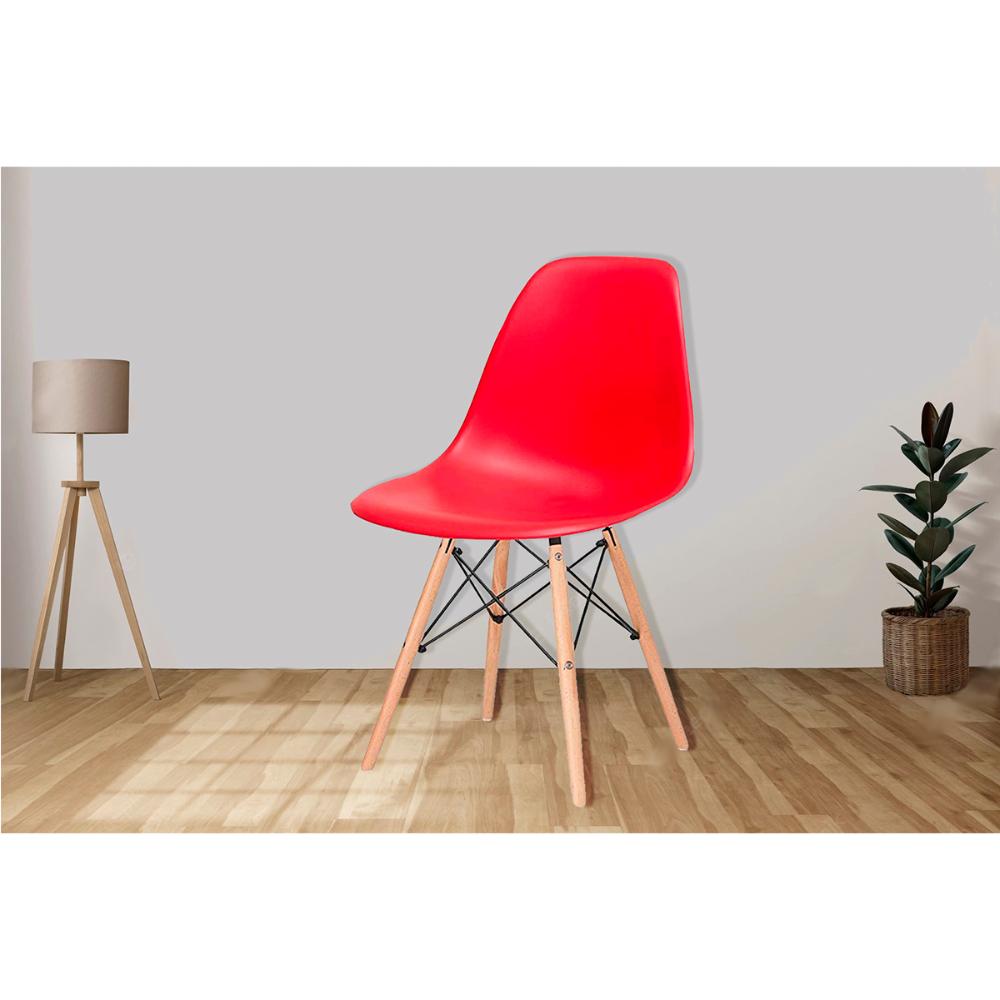 Cadeira Charles Eames Eiffel - Vermelho