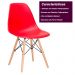 Cadeira Charles Eames Eiffel - Vermelho