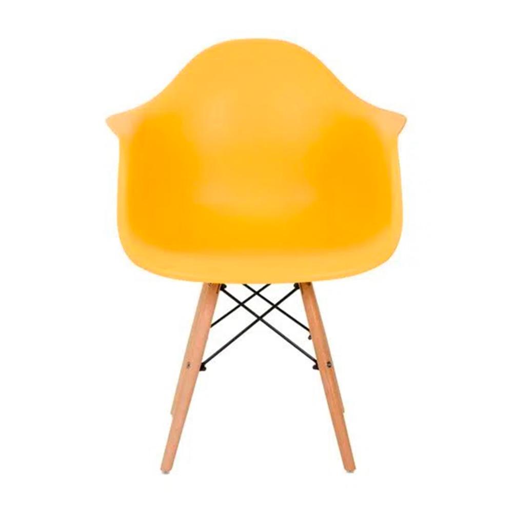 Cadeira Eiffel com Braço - Amarelo