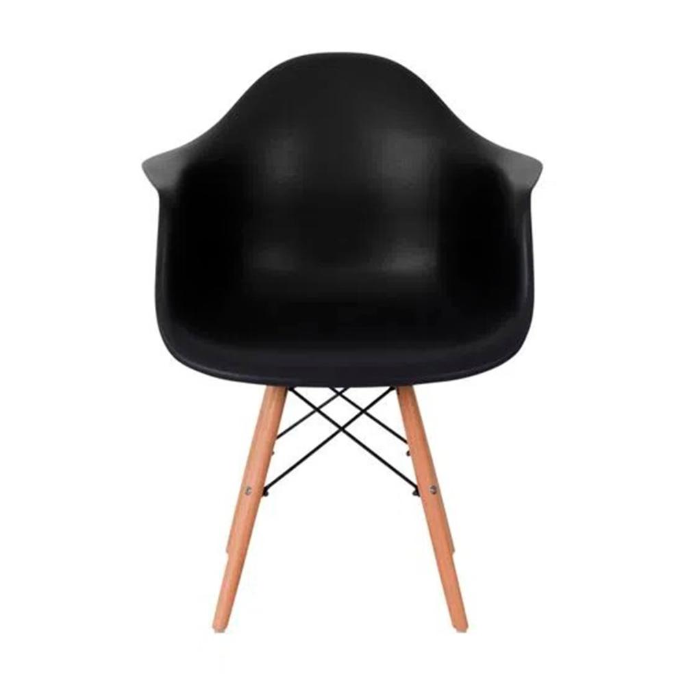 Cadeira Eiffel com Braço - Preto