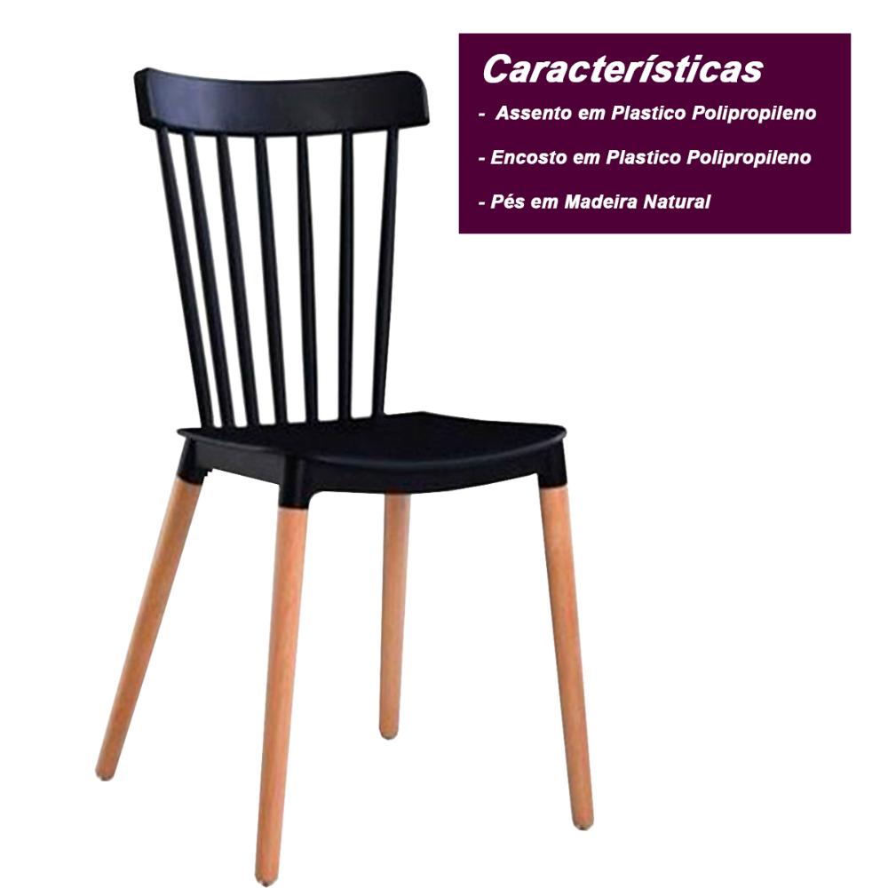Cadeira Paris - Preto