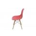Kit 04 Cadeira Eiffel Colmeia - Vermelho Coral