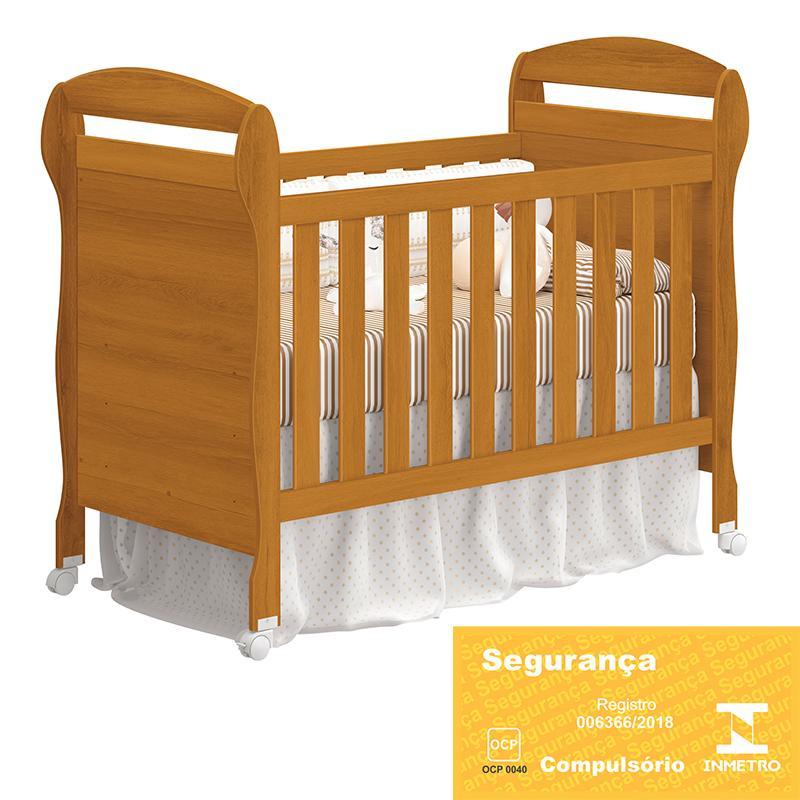 Berço Americano Danny Savana com Colchão Physical e Travesseiro Baby - Reller Móveis