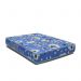 Berço Mini Cama Classic Rosa Fosco Pés Madeira Natural com Colchão D18 - Reller Móveis