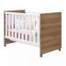 Berço Mini Cama Katatau Branco Brilho/Mezzo com Colchão D18 de 10cm - Reller Móveis