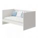Berço Mini Cama Katatau Flex Branco Fosco com Colchão D18 de 10cm - Reller Móveis