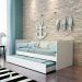 Cama Babá Nuth com Auxiliar Branco Fosco - Reller Móveis