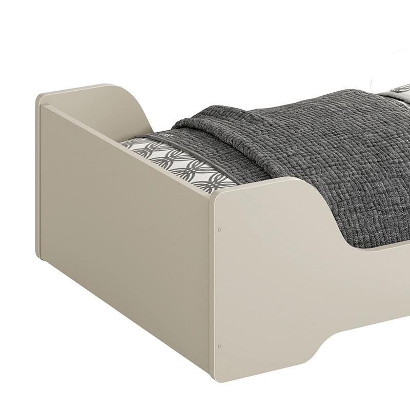 Cama Evolutiva 2 em 1 Zaki Areia Fosco - Reller Móveis 