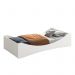 Cama Evolutiva Luna Branco Fosco com 2 Kits Proteção Lateral Lisa - Reller Móveis