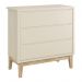 Dormitório Classic 2 Portas Areia Fosco com Pés Madeira Natural e Colchão D18 Branco - Reller Móveis