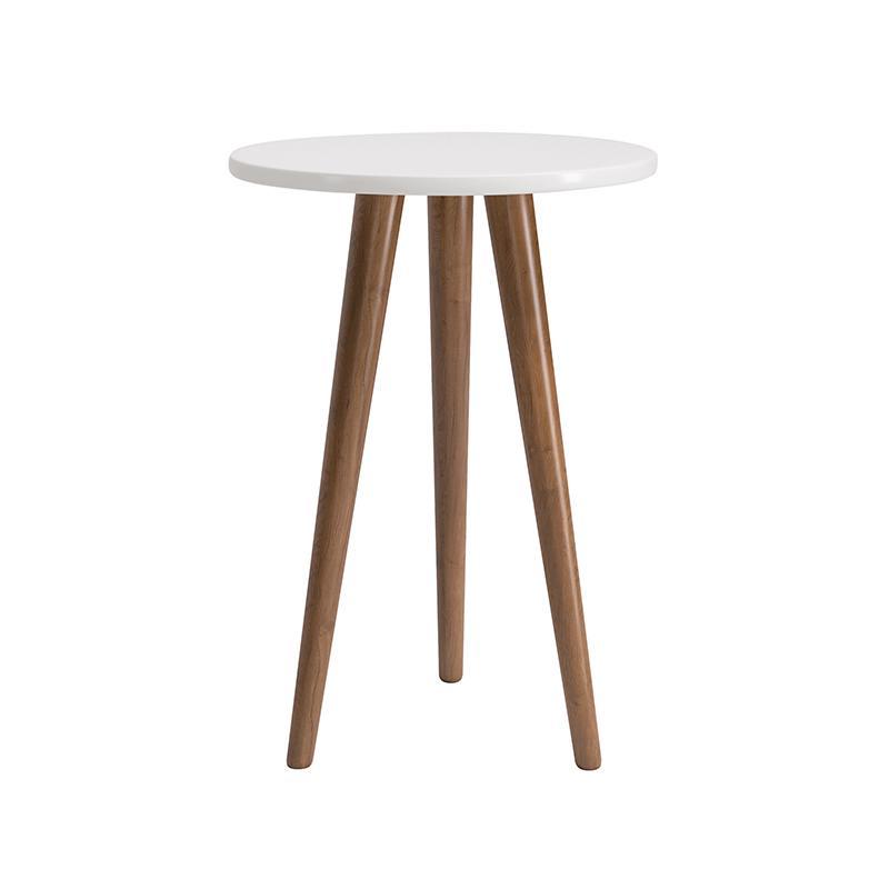 Dormitório Completo Infantil Theo 2 Portas, Cômoda 6 Gavetas, Berço e Mesa de Canto Branco Fosco com Pés Amadeirado - Reller Móveis