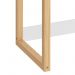 Mesa Infantil Zoe Branco Fosco/Madeira Natural - Reller Móveis