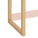 Mesa Infantil Zoe Rosa Fosco/Madeira Natural - Reller Móveis  