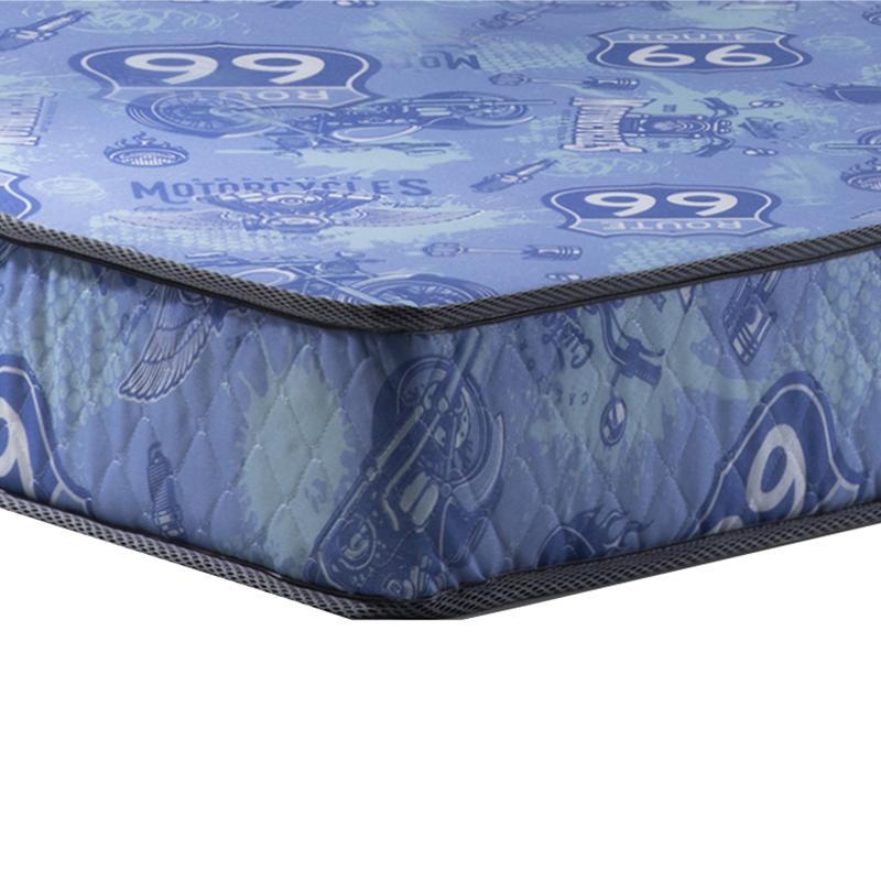 Mini Cama Montessoriana Zoe Branco/Natural com Colchão D20 - Reller Móveis