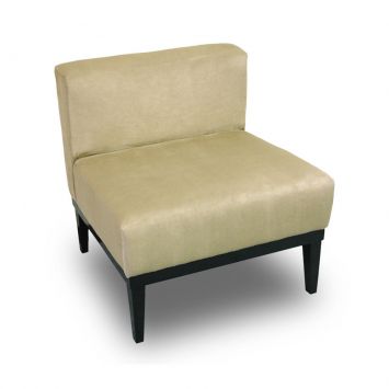 Poltrona Rhodes 1 Lugar   Suede   Bege Ristretto