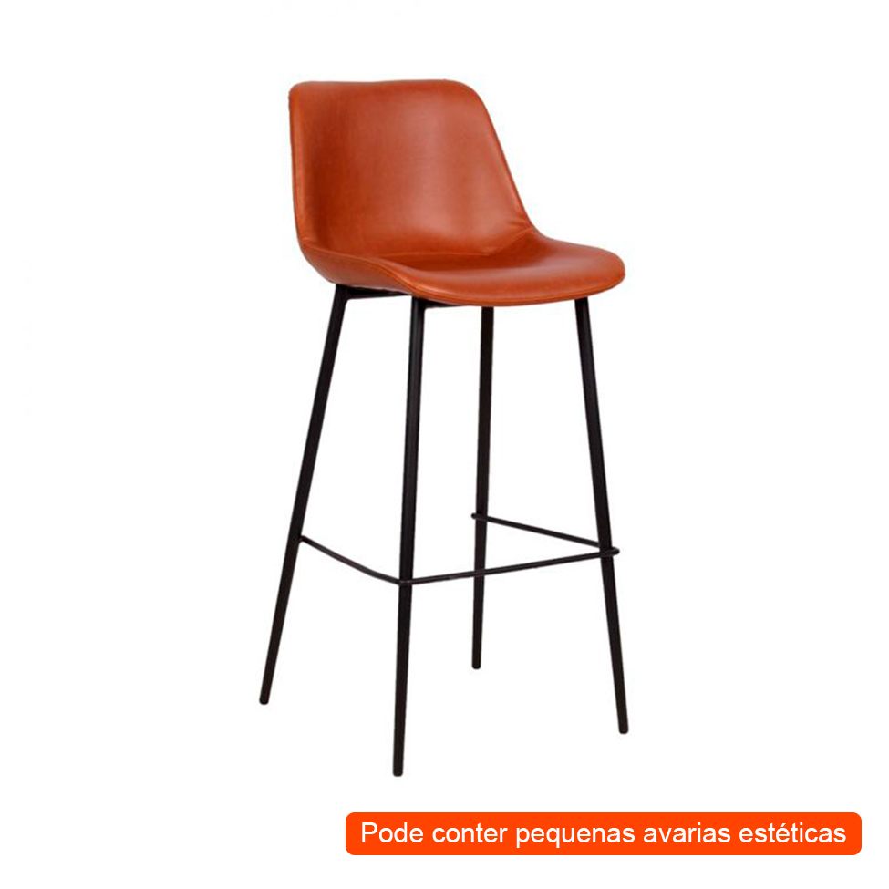 [OUTLET] Banqueta Gênova I Marrom
