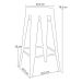 Banco Iron Stool Preto