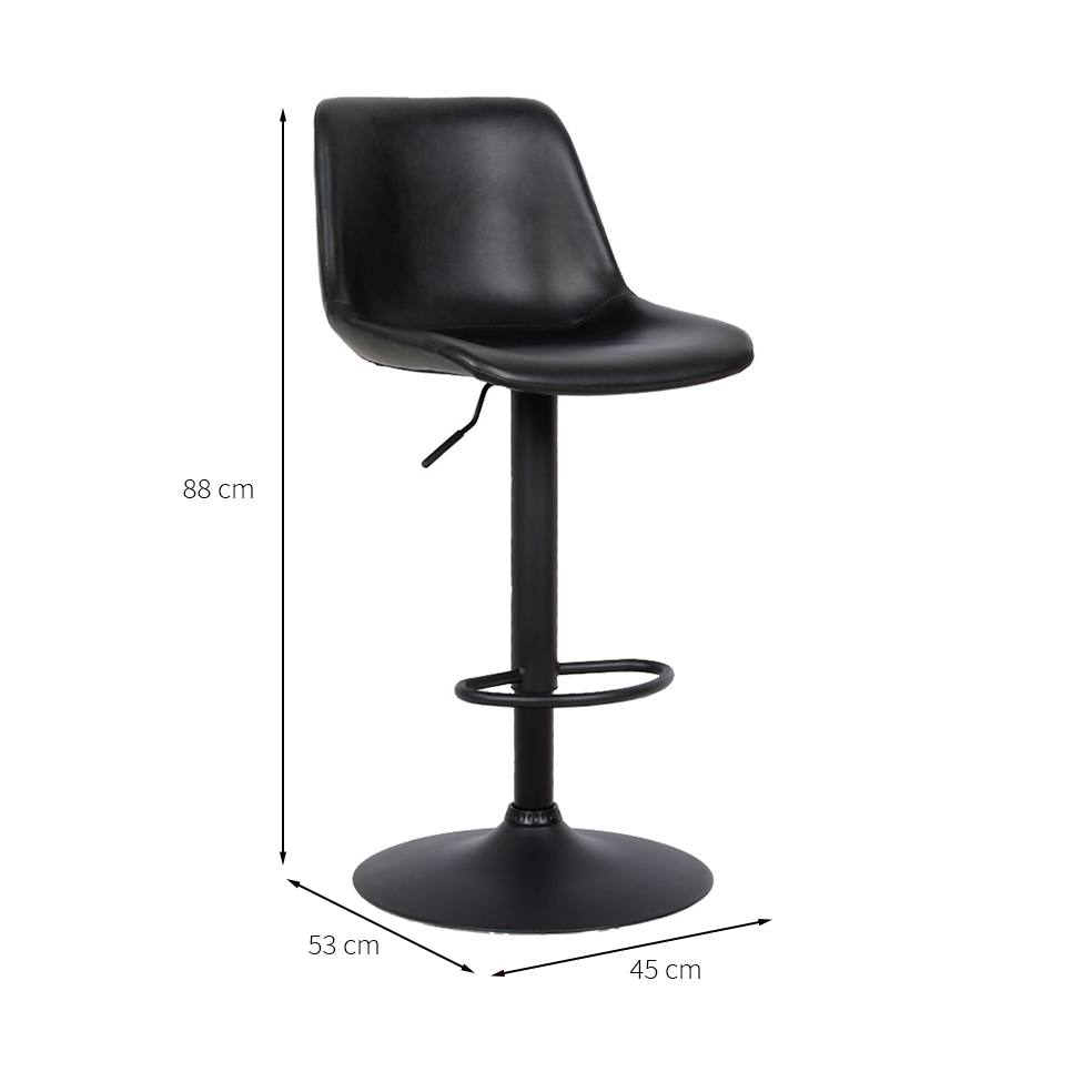Banqueta Gênova II Preta