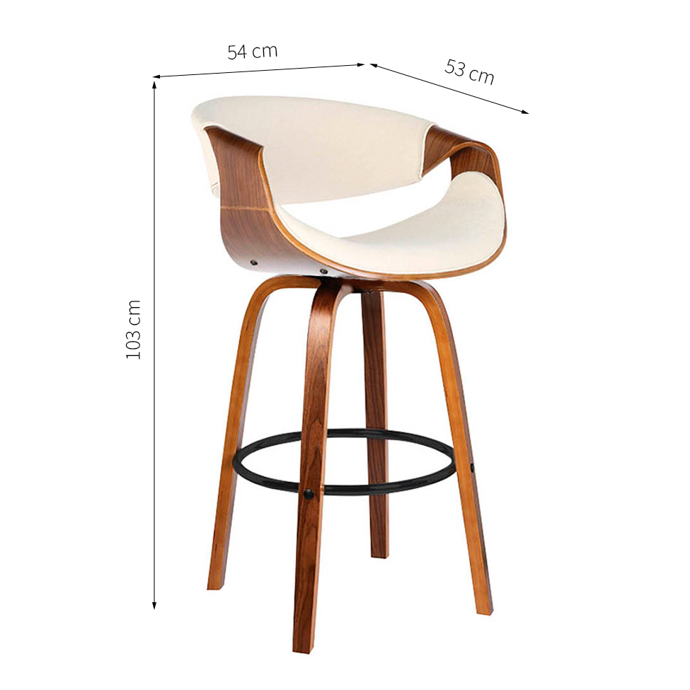 Banqueta Nicole II Creme