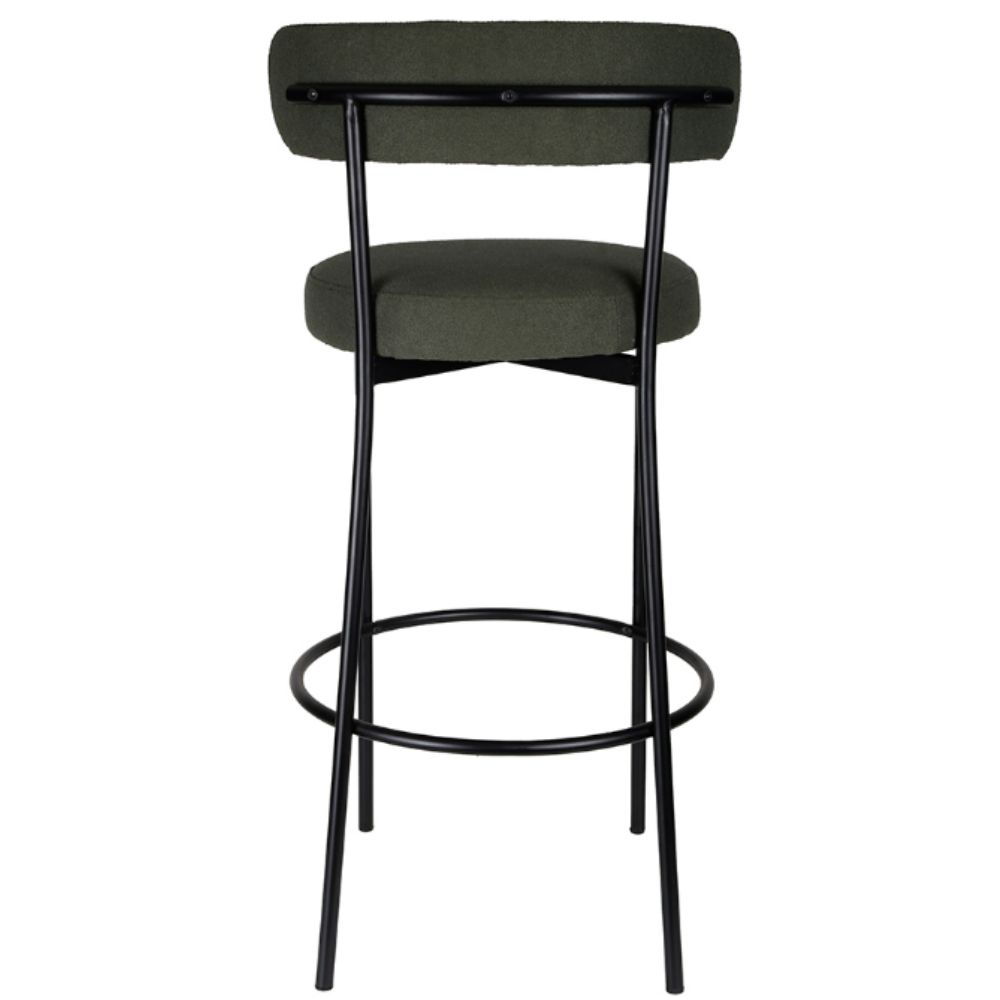 Banqueta Serena - Bouclê Verde Oliva
