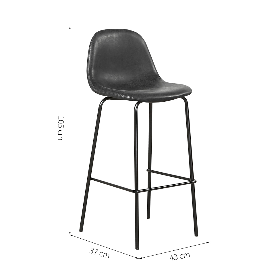 Banqueta Tânia Preta