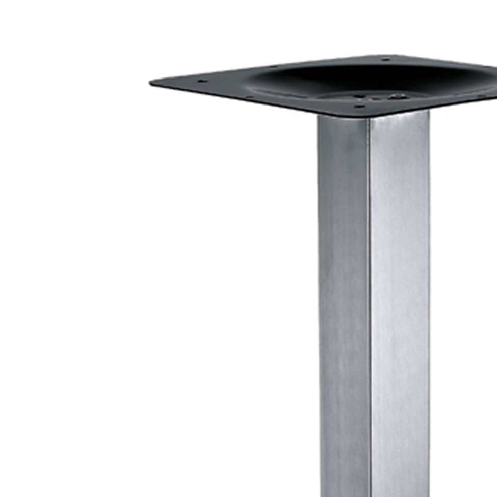 Base Mesa de Cozinha Mott Prata 45 cm