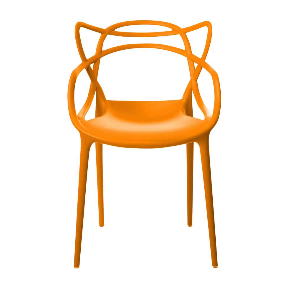 Cadeira Allegra Laranja Rivatti