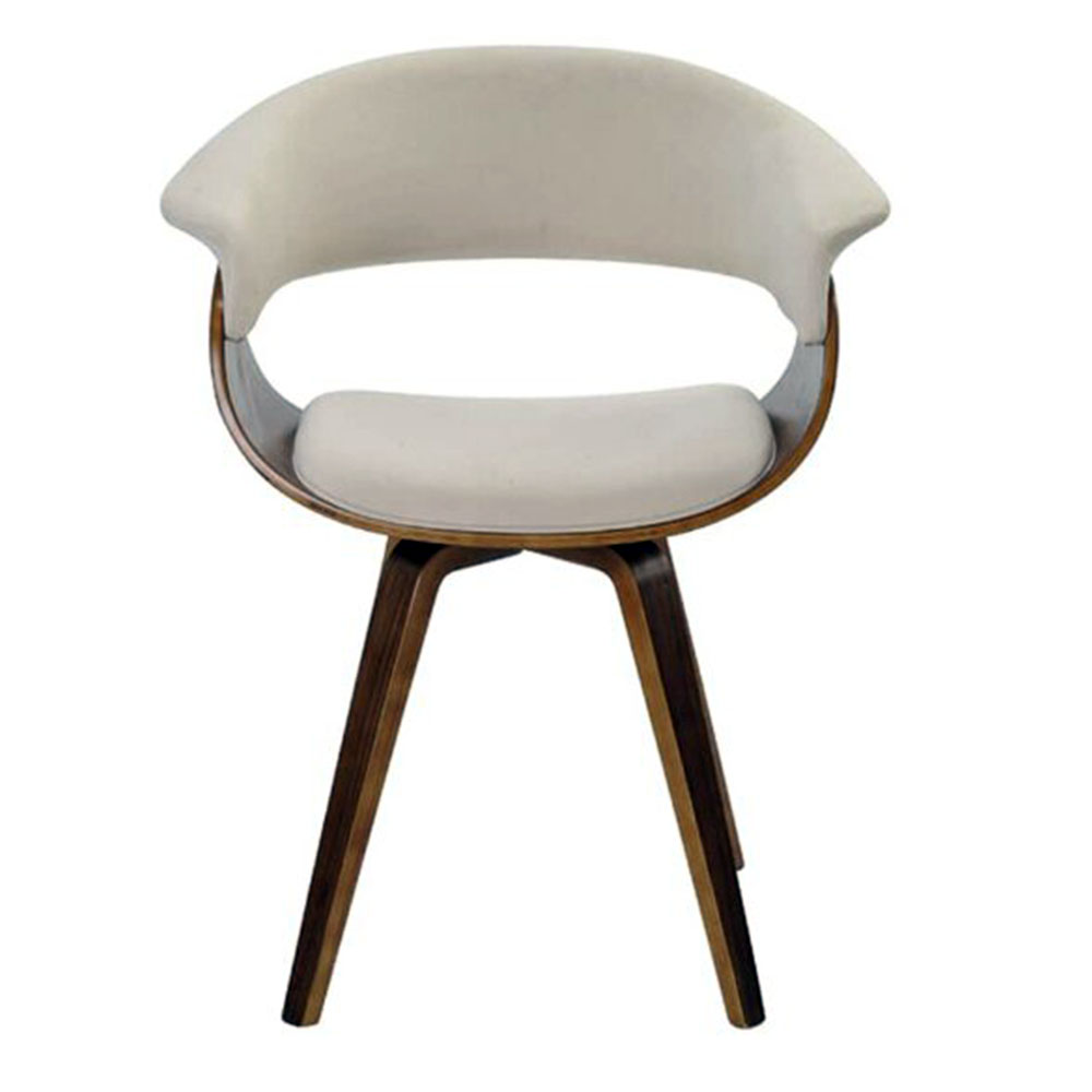 Cadeira Betina Base Giratória - Creme
