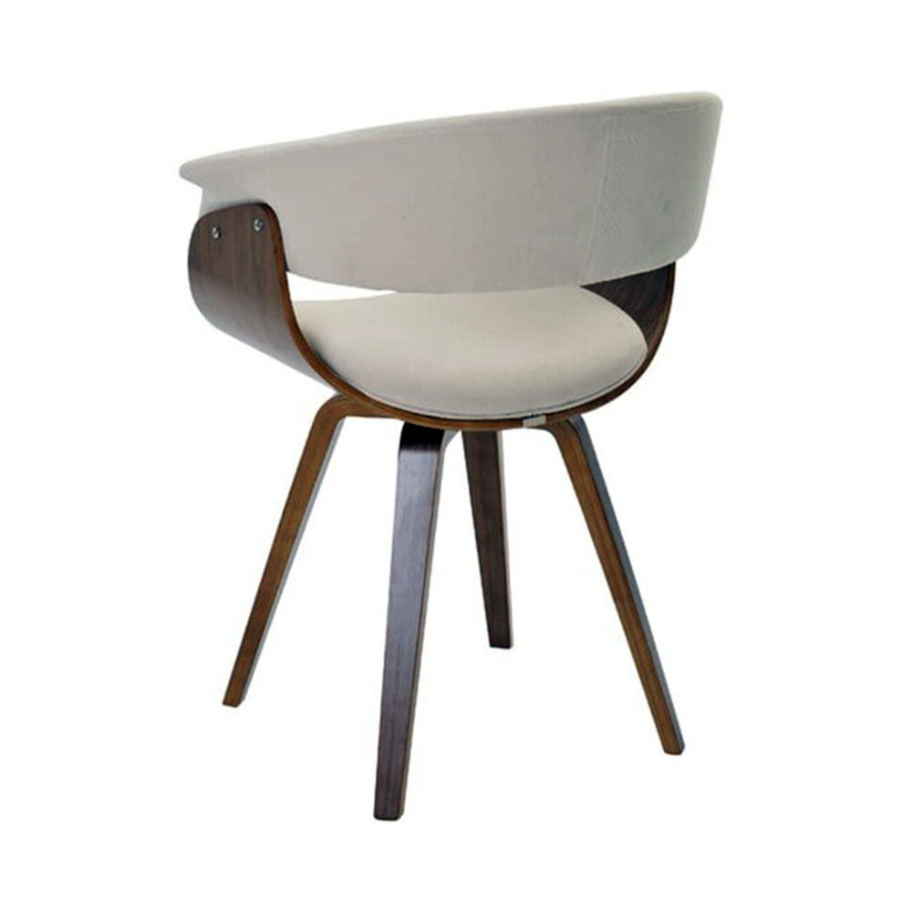 Cadeira Betina Base Giratória - Creme