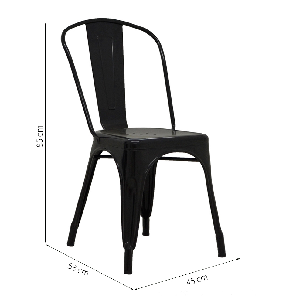 Cadeira Iron Preta