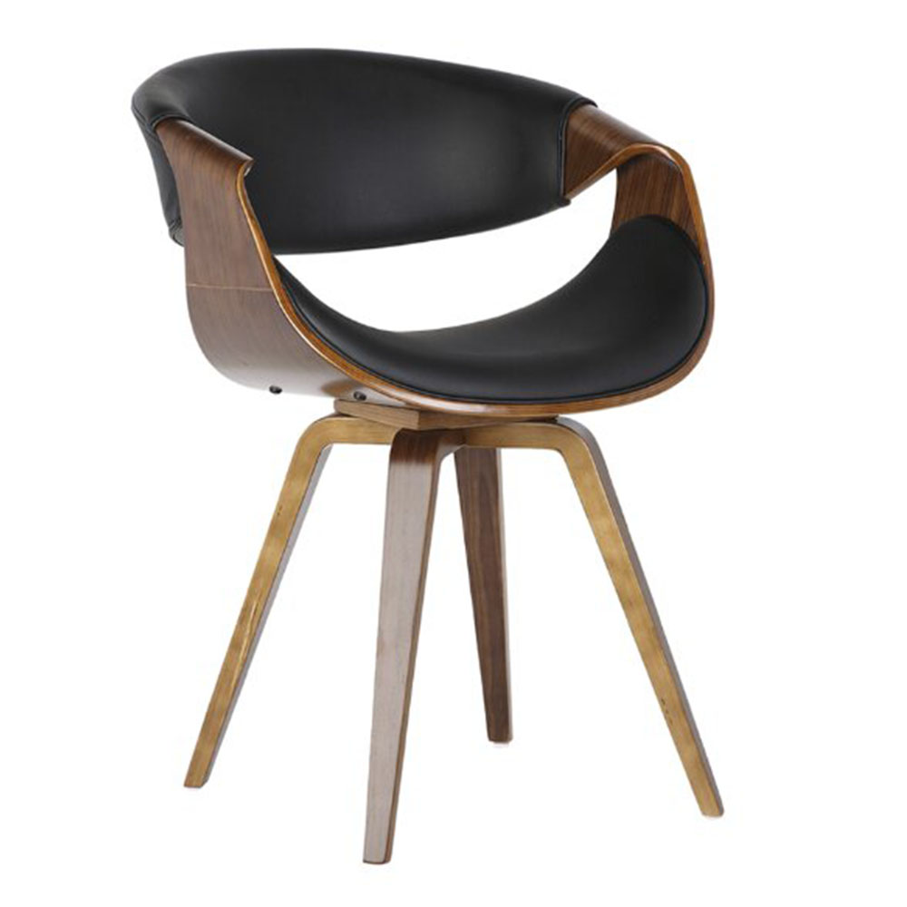 Cadeira Nicole - PU Preto