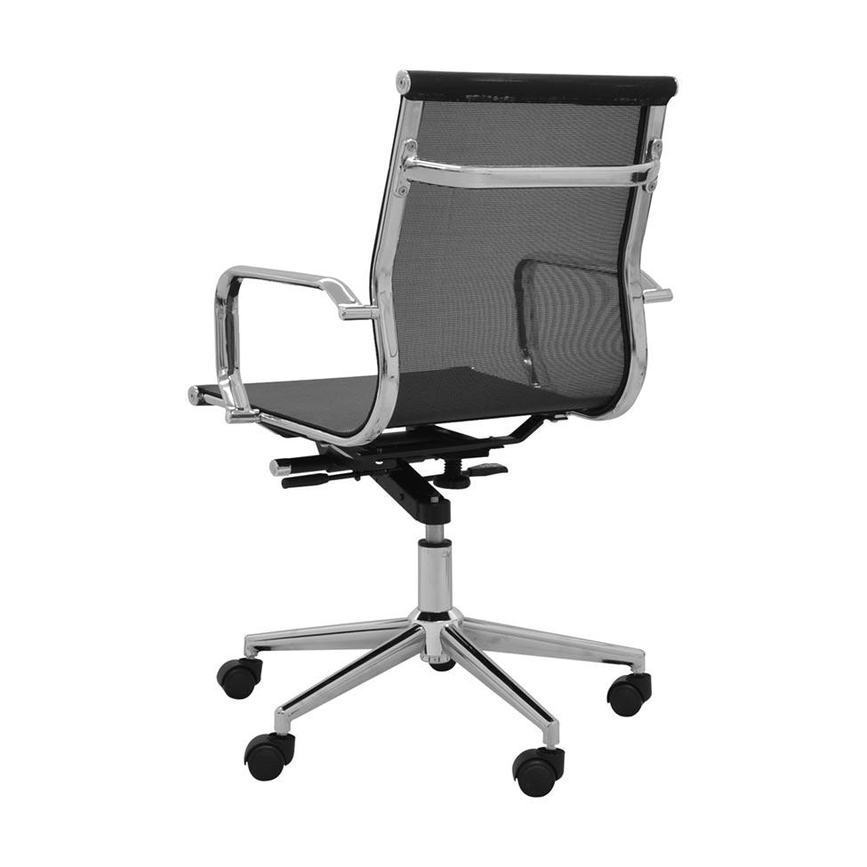 Cadeira de Escitório Secretária Office Servilha Preto