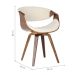 Cadeira de Jantar Nicole Revestimento Sintético Creme