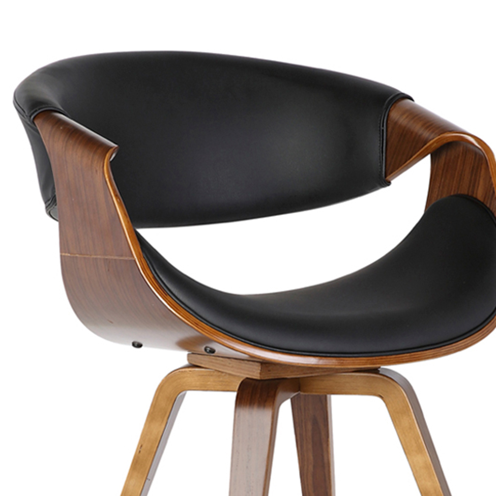 Cadeira de Jantar Nicole Revestimento Sintético Preta