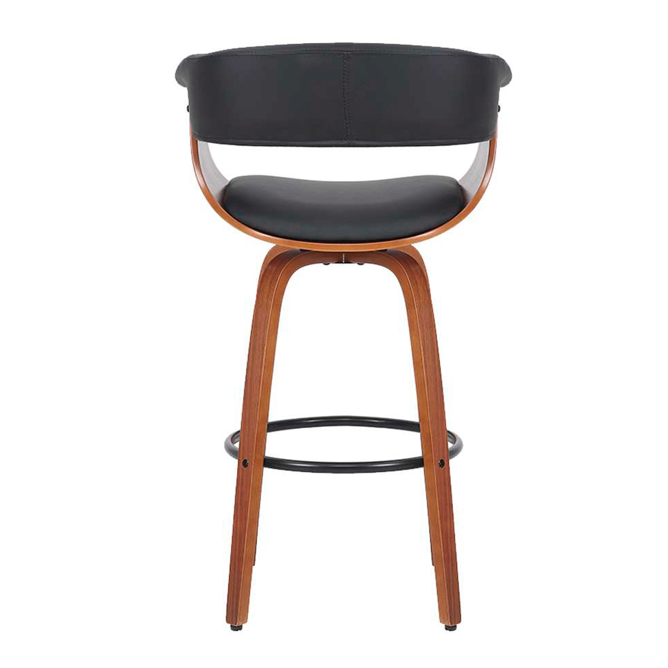 Conjunto com 2 Banquetas Betim Giratória Preto