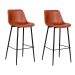 Conjunto com 2 Banquetas Gênova Marrom