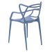 Conjunto com 2 Cadeiras Allegra Azul