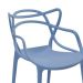 Conjunto com 2 Cadeiras Allegra Azul