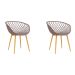 Conjunto com 2 Cadeiras Clarice Camurça