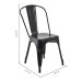 Conjunto com 2 Cadeiras Iron Preto