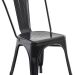 Conjunto com 2 Cadeiras Iron Preto