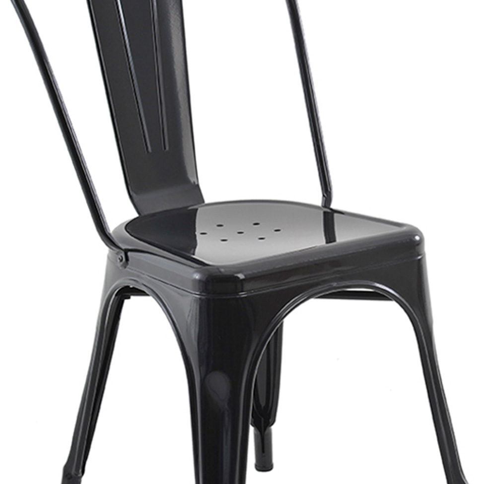 Conjunto com 2 Cadeiras Iron Preto