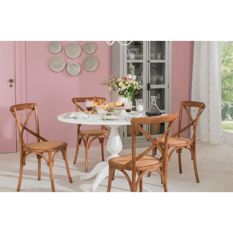 Conjunto com 2 Cadeiras Katrina Marrom