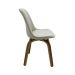 Conjunto com 2 Cadeiras Lis Cru
