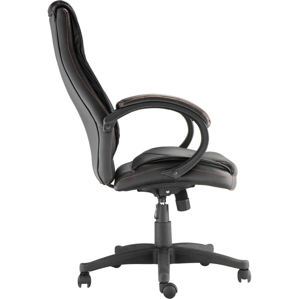 Conjunto com 2 Cadeiras de Escritório Presidente Cordoba Preto
