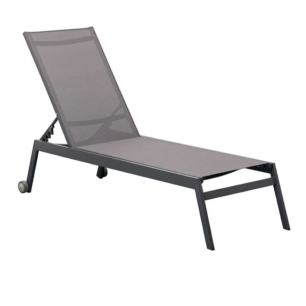 Conjunto com 2 Espreguiçadeiras Itagua Grafite
